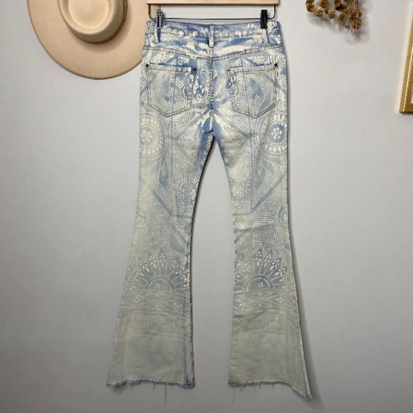Free People Bali Discharge flare jeans - Picture 7 of 11